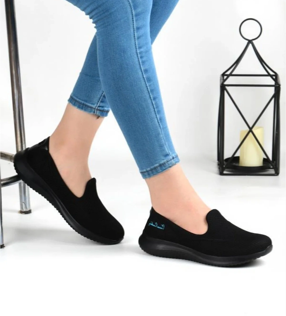 PC-30168 Ortopedik Kadın Bağcıksız Spor Ayakkabı - Görsel 1