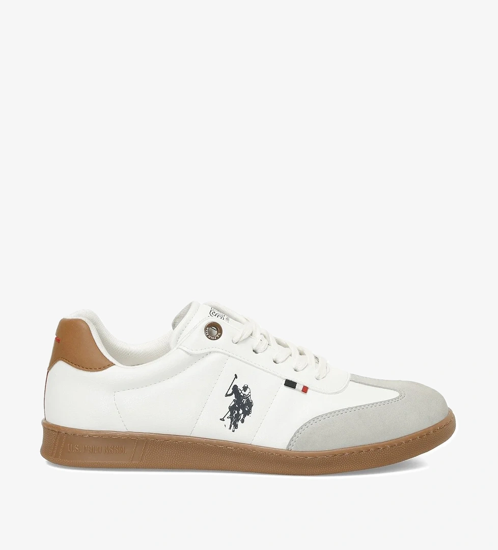 U.S. Polo Assn. ARBEN P 5FX Beyaz Erkek Sneaker - Görsel 1