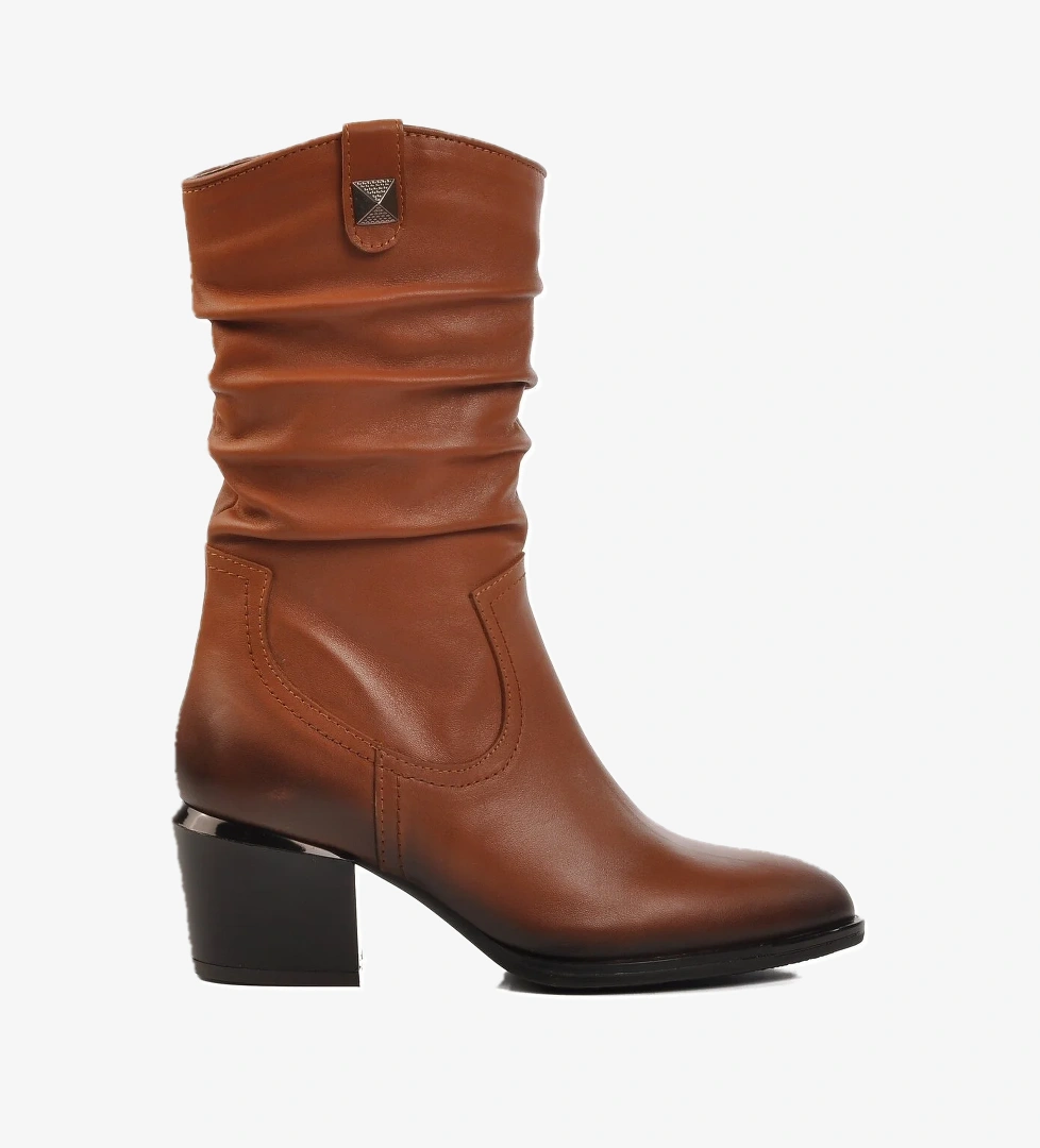 Taba Hakiki Deri Kadın Bot 1928157K Z - Görsel 1