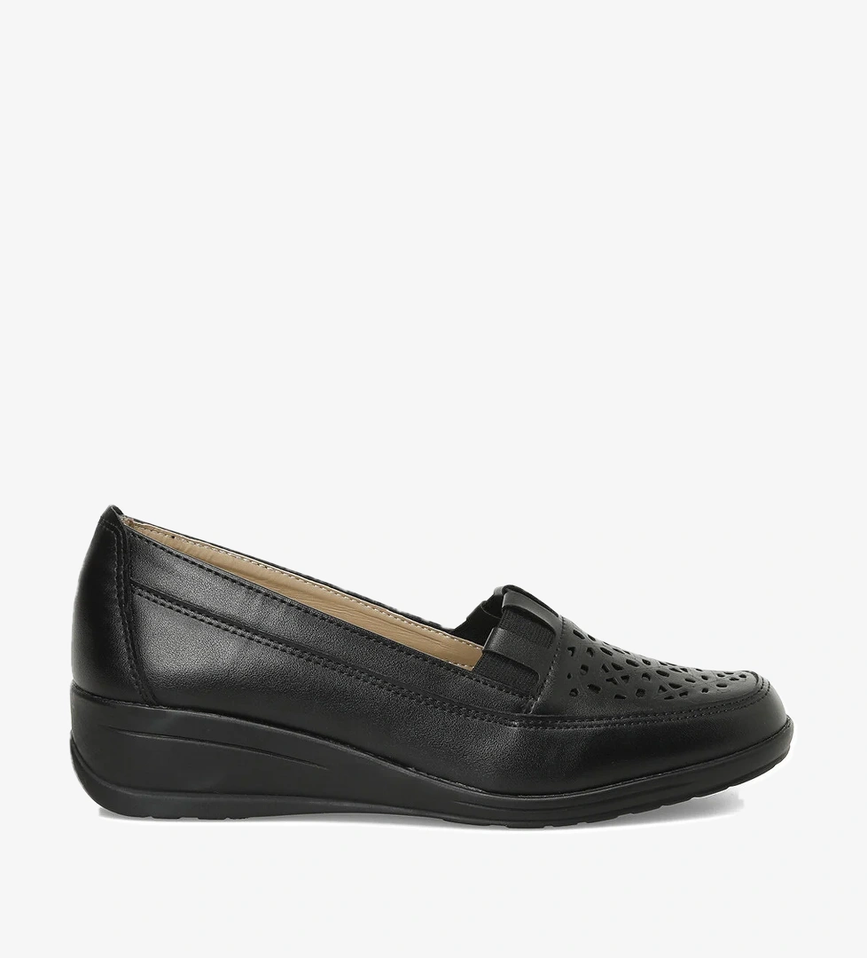 166088.Z5FX Siyah Kadın Loafer - Görsel 1