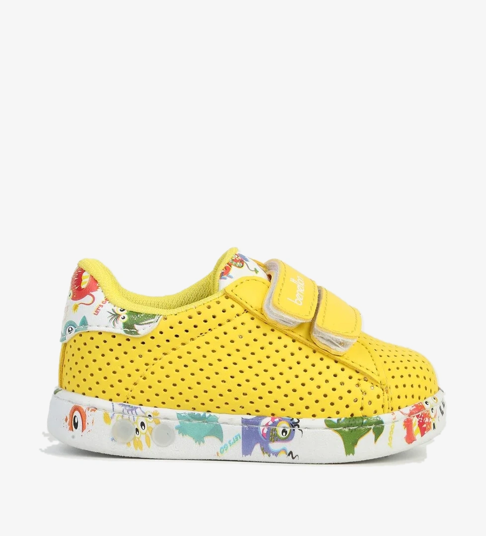 ® Sarı Çocuk Spor Ayakkabı BN-31517 - Görsel 1