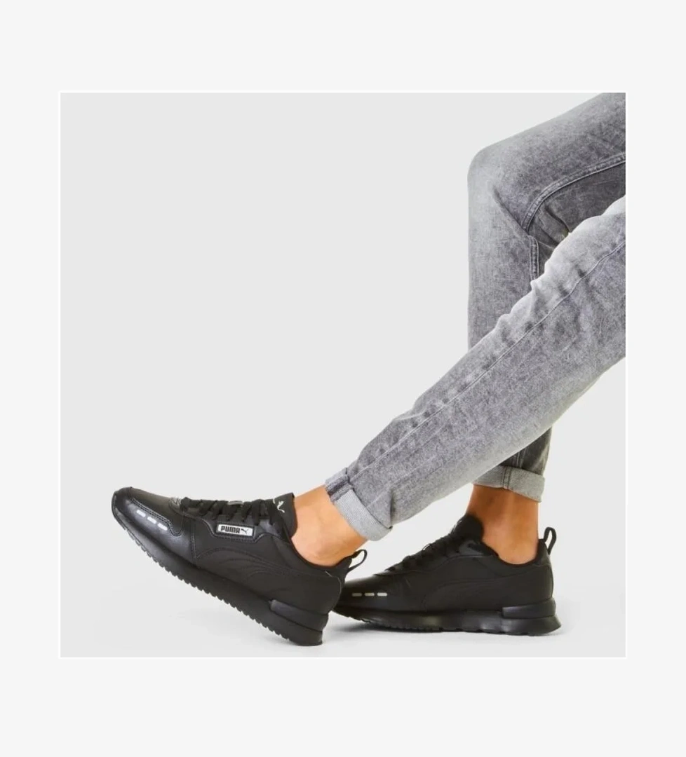 Puma R78 SL Siyah Spor Ayakkabı (374127-01) model görseli