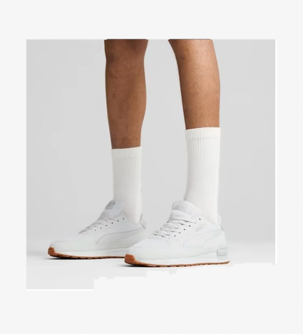 Puma Graviton Unisex Beyaz Günlük Spor Ayakkabı (380738-60) model görseli