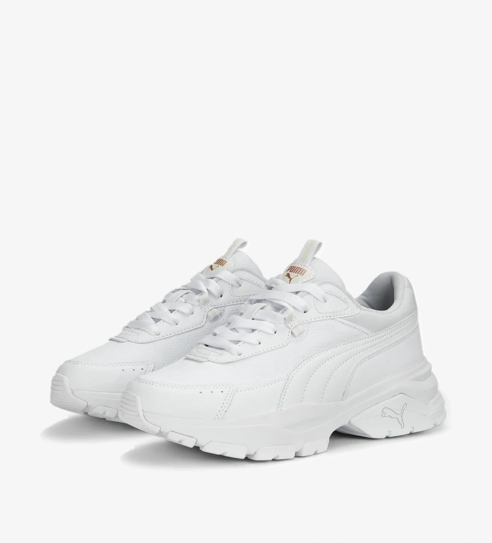 Puma Cassia Via Kadın Beyaz Spor Ayakkabı (389223-01) model görseli