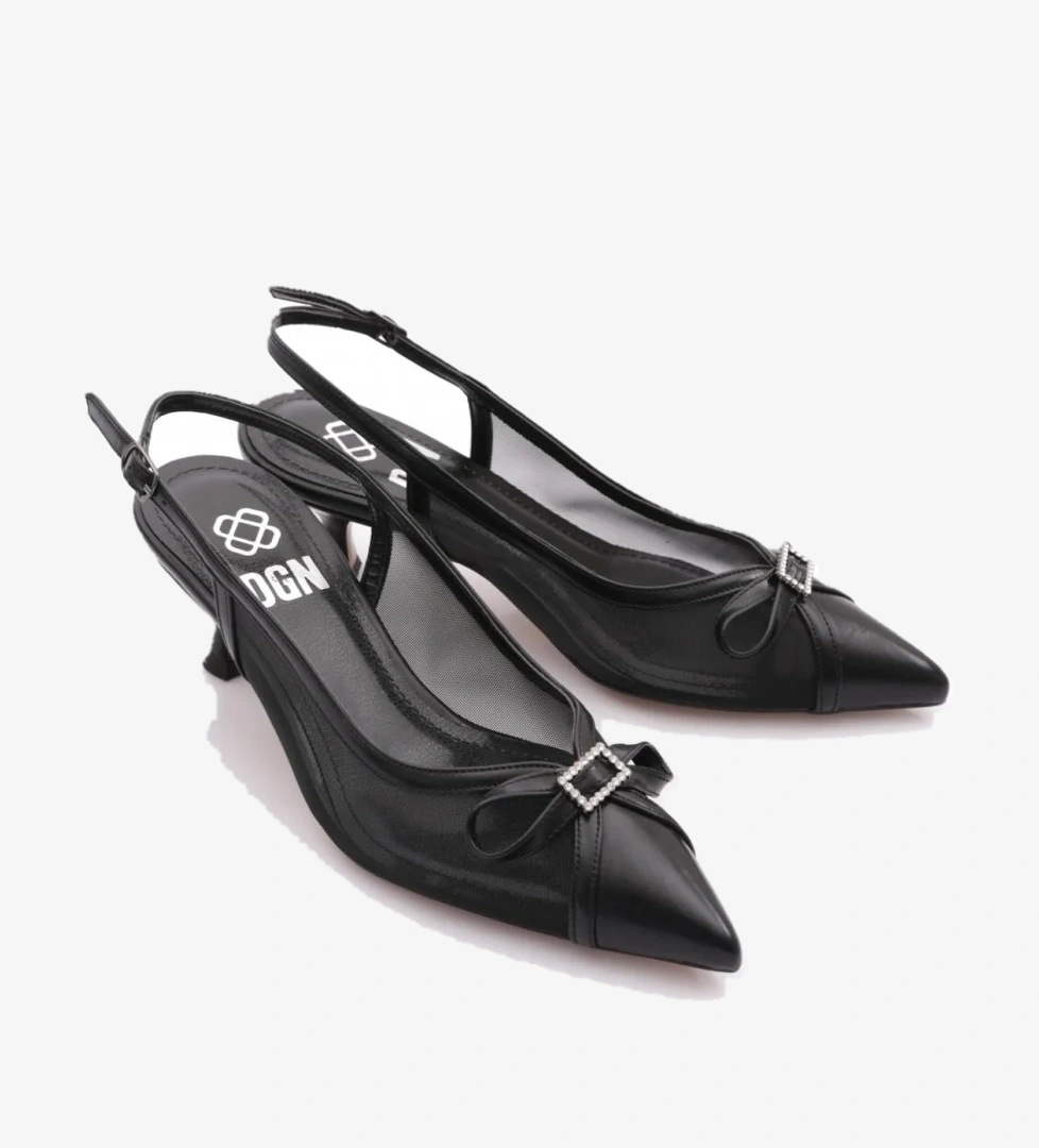 5854 Kadin Topuklu Ayakkabi