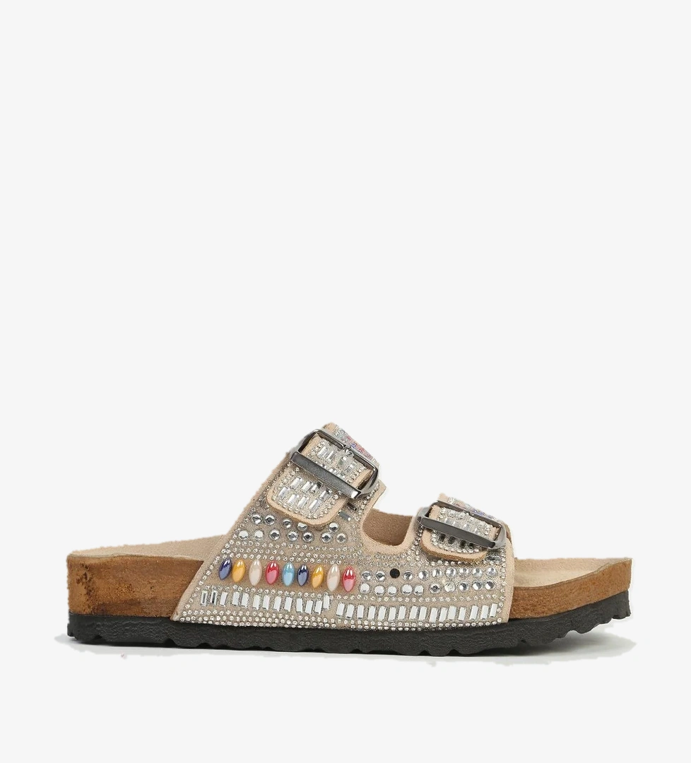 Bej Kadın Terlik PC-7303 - Görsel 1