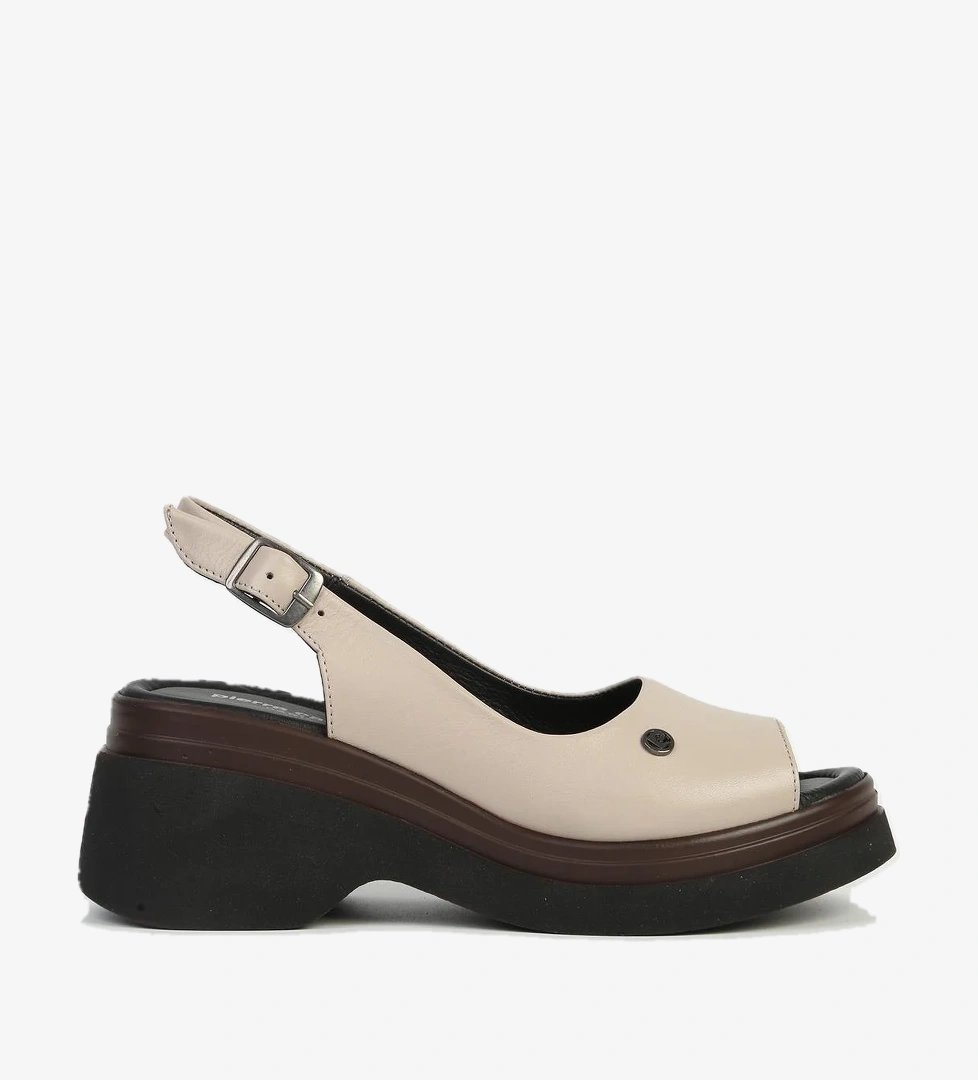 Hakiki Deri Kadın Topuklu Ayakkabı PC-54645