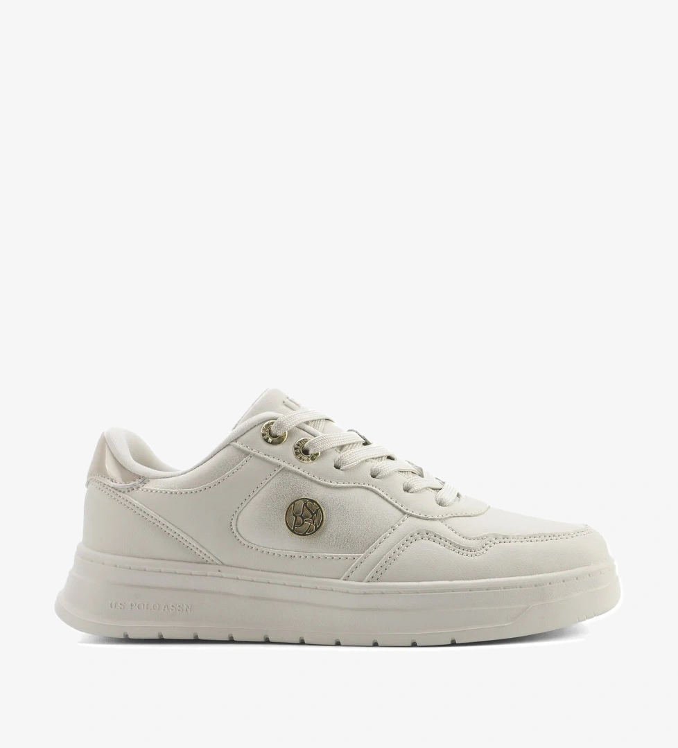 U.s. Polo Assn. U.s. Polo Assn. EMORA 5FX Bej Kadın Sneaker Flo'da! Bej - 1. görsel