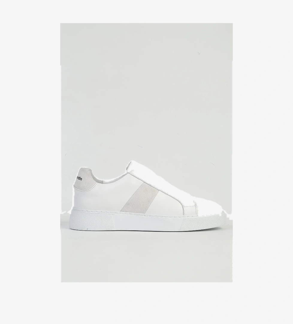 Pierre Cardin Deri Kadın Siyah Beyaz Sneaker Pc-32723 model görseli