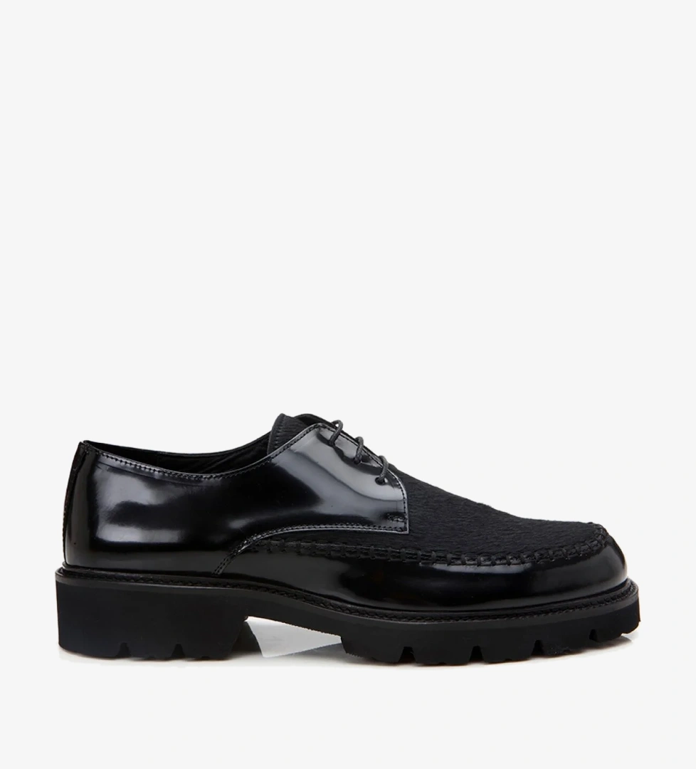 Hotiç Erkek Deri Siyah Günlük Ayakkabı model görseli