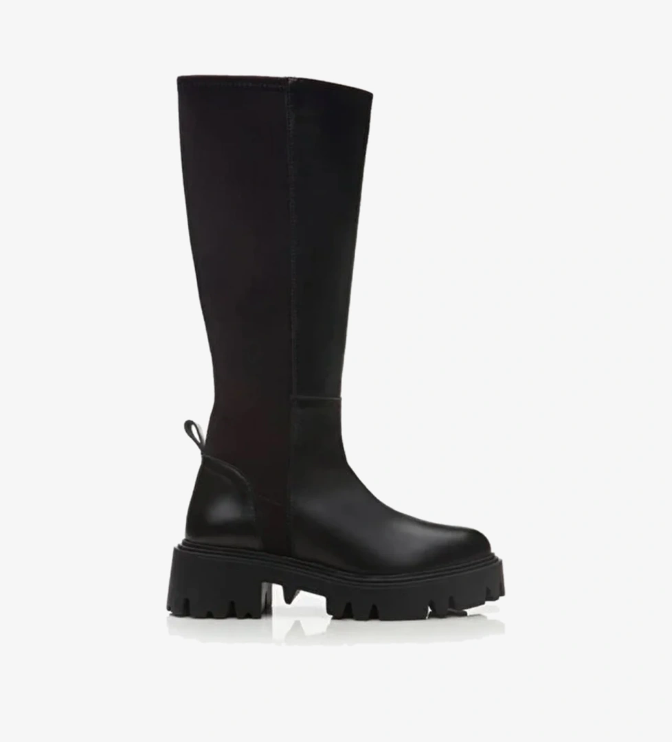 Hotiç Kadın Deri Siyah Çizme model görseli