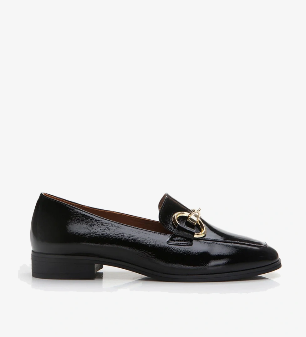 Hotiç Kadın Deri Siyah Loafer model görseli