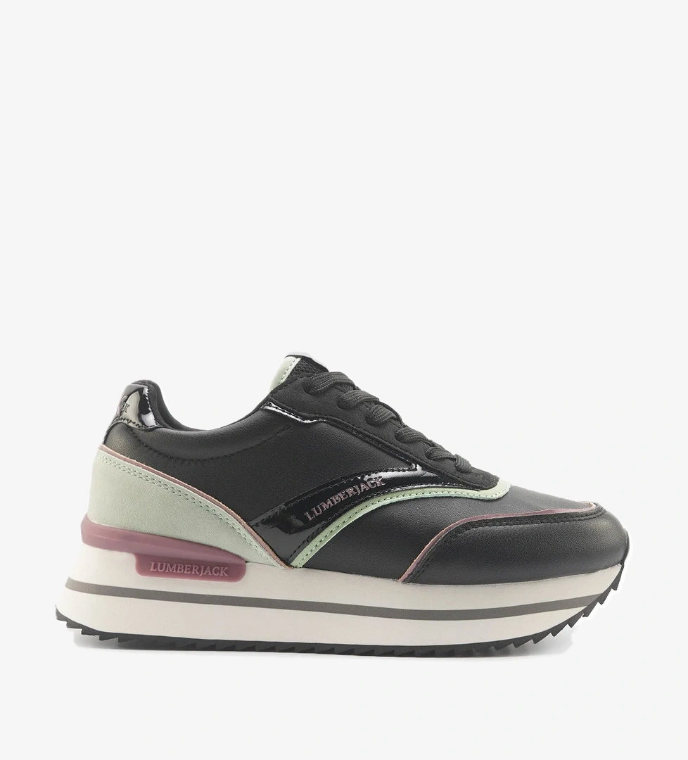 Lumberjack COCO 5FX Siyah Kadın Sneaker - Görsel 1