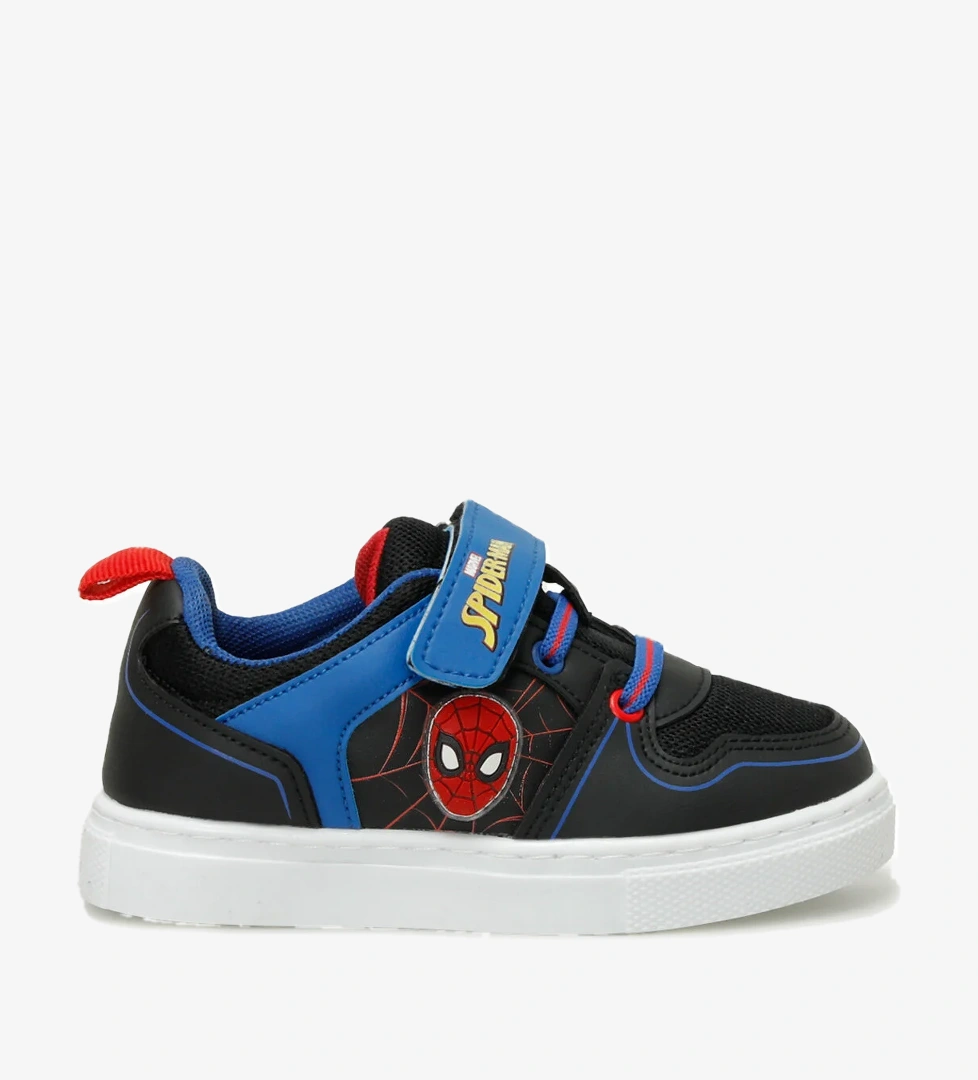 Spiderman Spiderman SUPTA.P5FX Siyah Erkek Çocuk Sneaker | Flo Siyah - 1. görsel