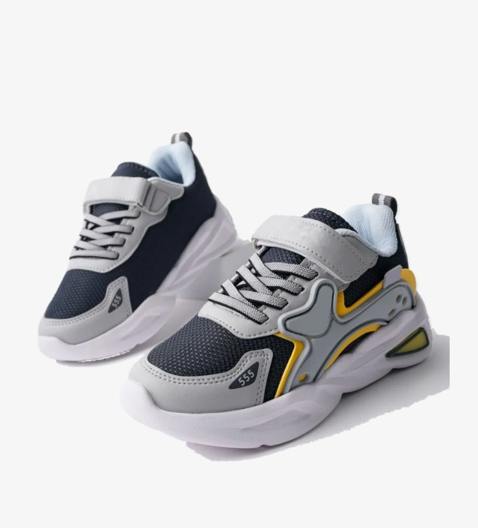 055 Ortopedik Sararmaz Taban Ve Cırtlı unisex Çocuk ayakkabı