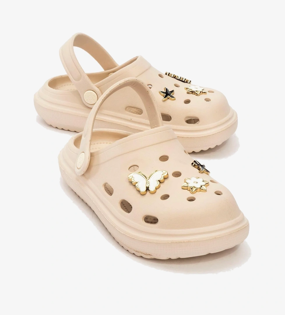 Çocuk Sabo Terlik 26-30 EKRU