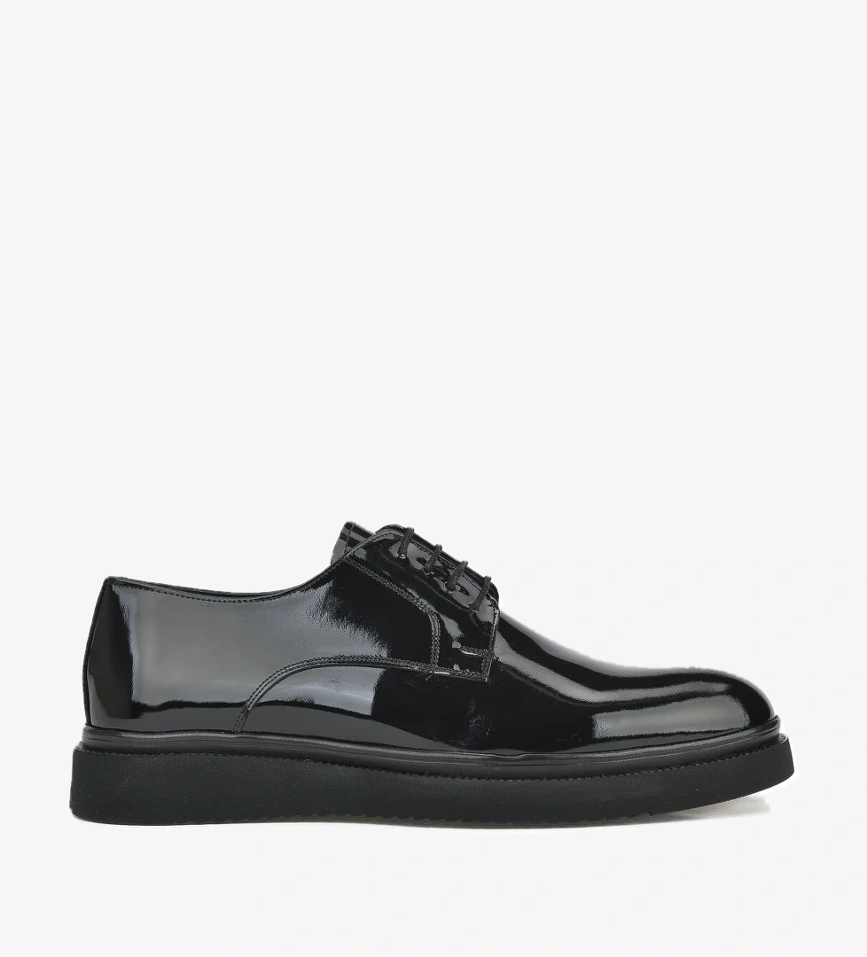 Ziya Erkek Hakiki Deri Klasik Ayakkabı 15148Z159 Siyah model görseli