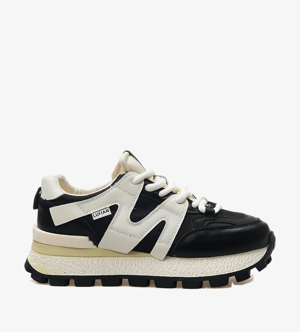 Lufian Emıly Kadın Deri Sneaker Günlük Spor Ayakkabı 25y 121230019 Z Siyah