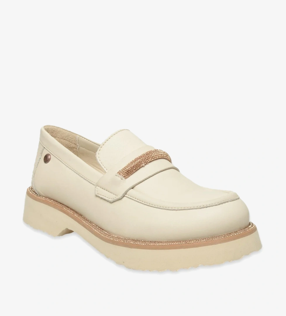 D25Ya-3735Z Günlük Krem Kadın Ayakkabı - Görsel 1