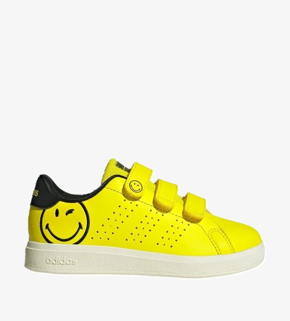 Adidas Unisex Çocuk Sarı Yürüyüş Ayakkabısı ADVANTAGE SMILEY CF C IH6252 model görseli