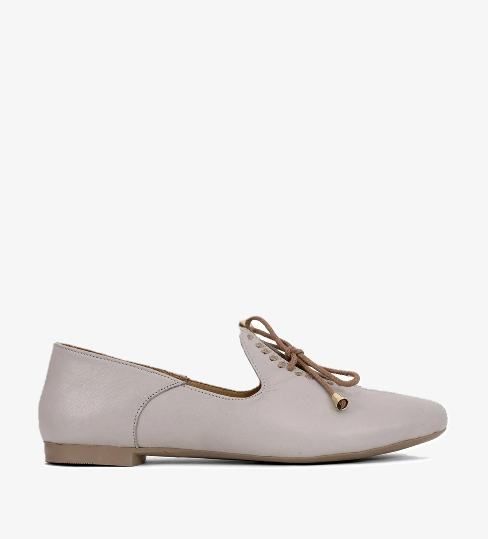 Ayakkabı Fuarı Elit Brk300c Kadın Deri Rahat Ayakkabı Siyah Bej model görseli