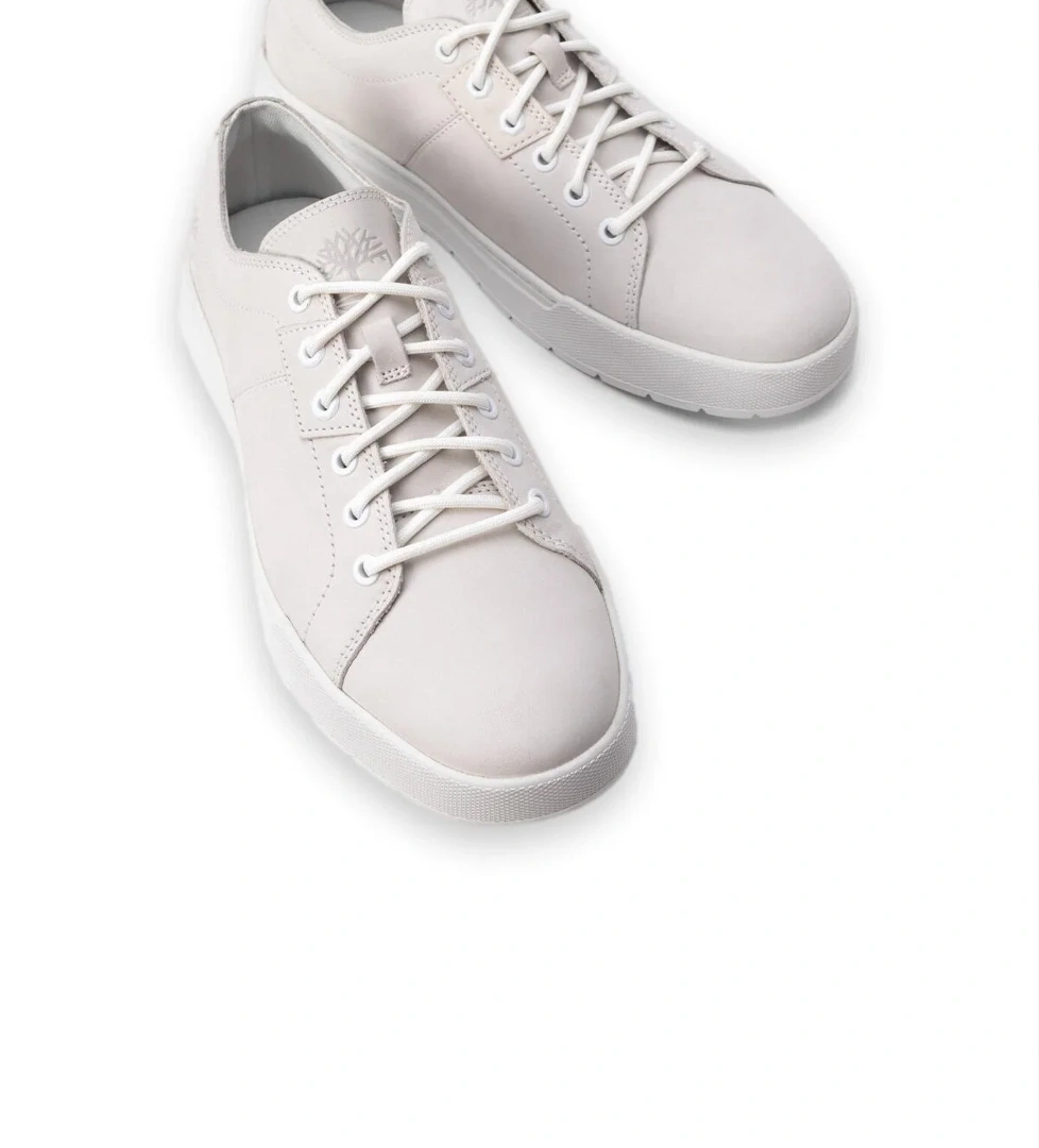 Timberland Tb0A6A2D Maple Grove Low Lace Up Sneaker Beyaz Erkek Spor Ayakkabı model görseli