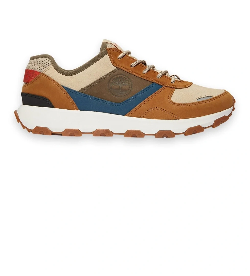 Timberland Tb0A5W2R Winsor Park Low Lace Up Sneaker Taba Erkek Spor Ayakkabı model görseli