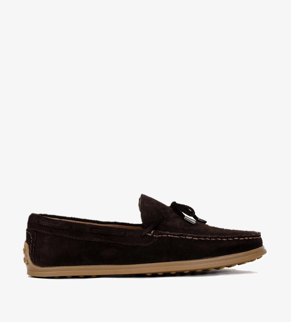 Ayakkabı Fuarı Elit Alf04s Erkek Hakiki Deri Loafer Ayakkabı Taba Kahverengi model görseli