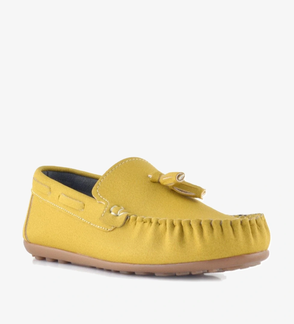 Rakerplus Sarı Cilt Erkek Çocuk Makosen Ayakkabı model görseli