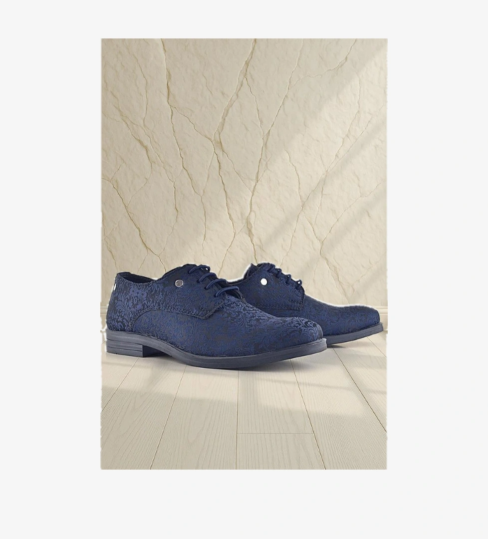 Rakerplus Lacivert Metal Detaylı Takım Elbise Çocuk Klasik Ayakkabı model görseli