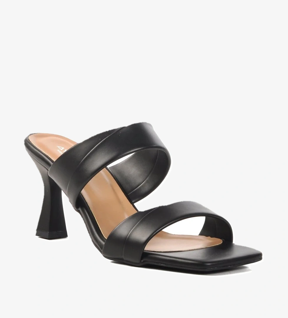 Siyah Kadın Topuklu Terlik 576006 Z