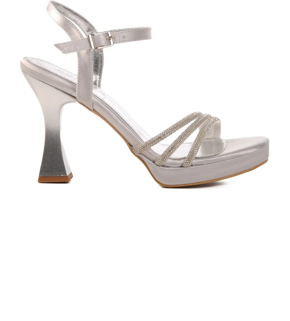 Ayakmod İnce Topuklu Kadın Abiye Ayakkabı 448186 Z model görseli