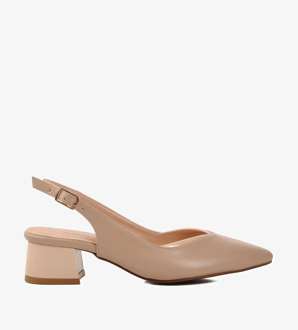 Bej Kadın Abiye Ayakkabı 357115 Z