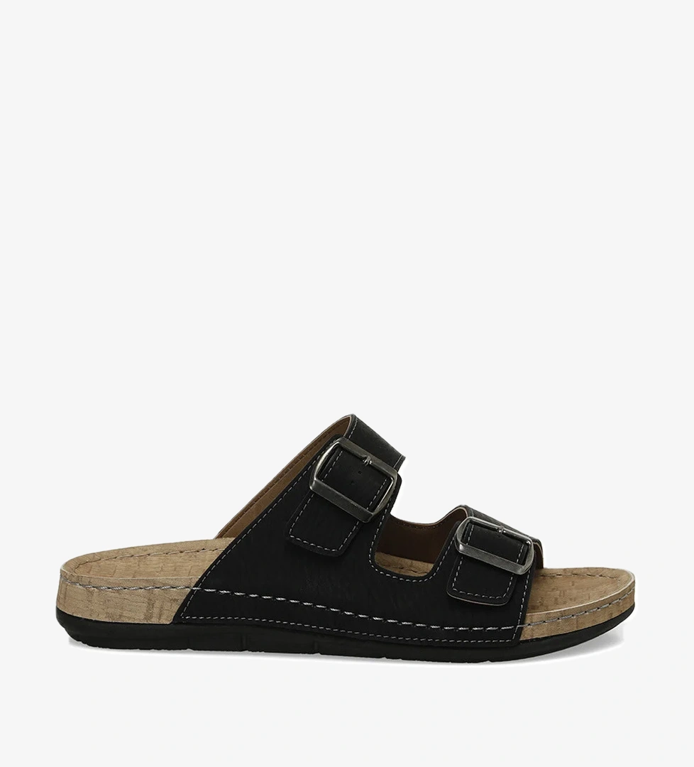 406148.M5FX Siyah Erkek Terlik - Görsel 1