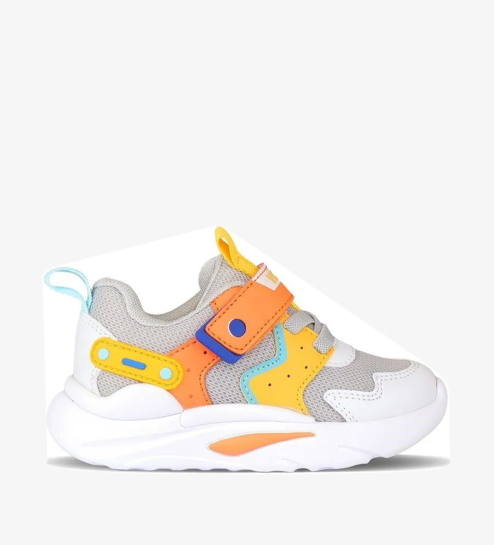 Vicco Vicco Birdy Hafif Erkek Çocuk Gri Ayakkabı Sneaker | Flo Gri - 1. görsel