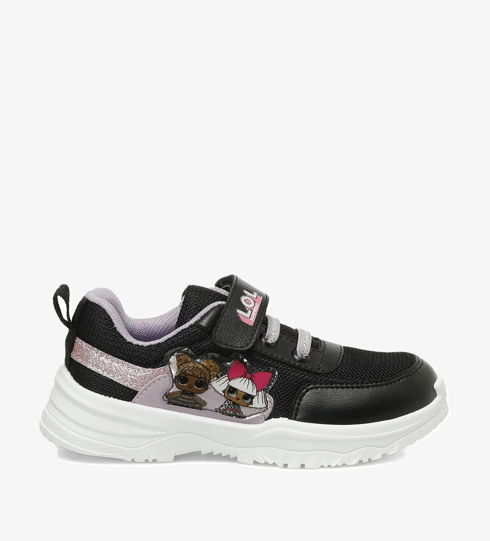 BONDI.P5FX Siyah Kız Çocuk Spor Ayakkabı - Görsel 1