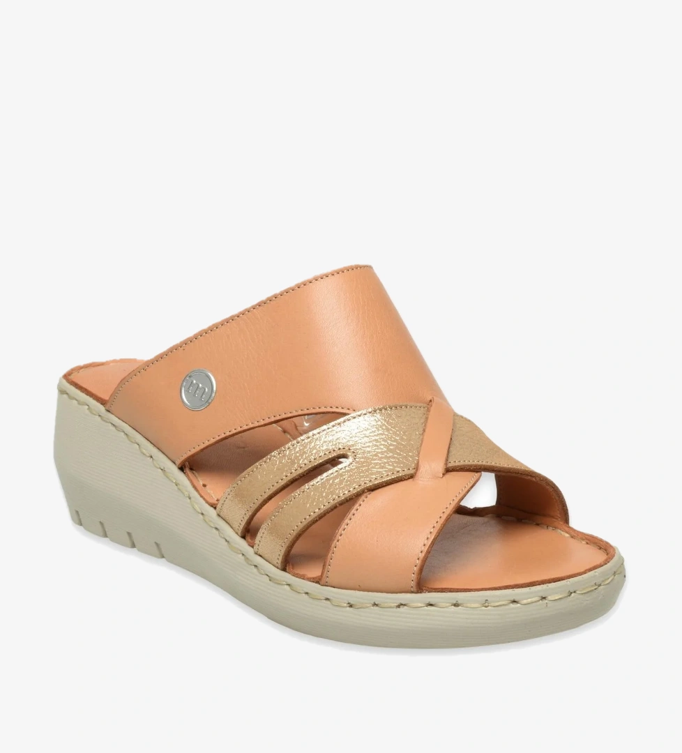 D25Yt-1395 Günlük Taba Kadın Terlik