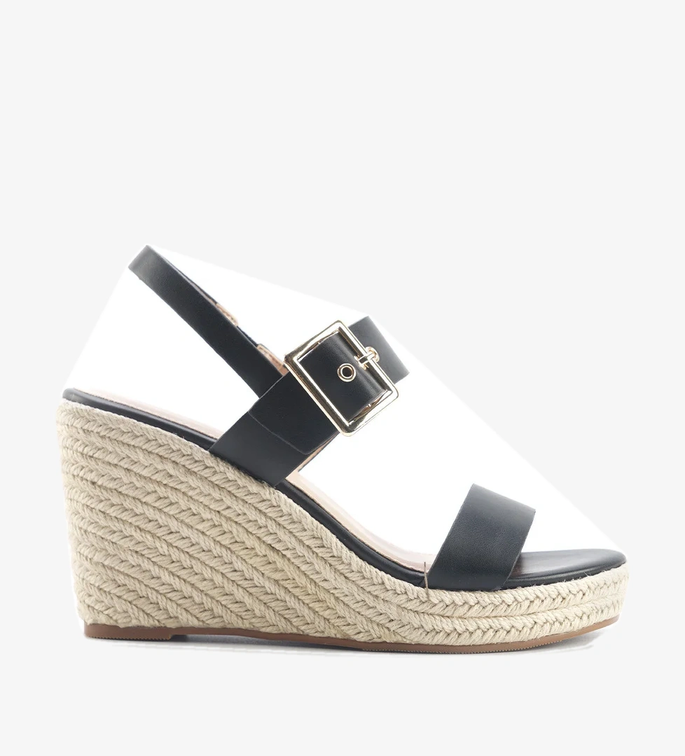 OPRAH 5FX Siyah Kadın Espadril - Görsel 1