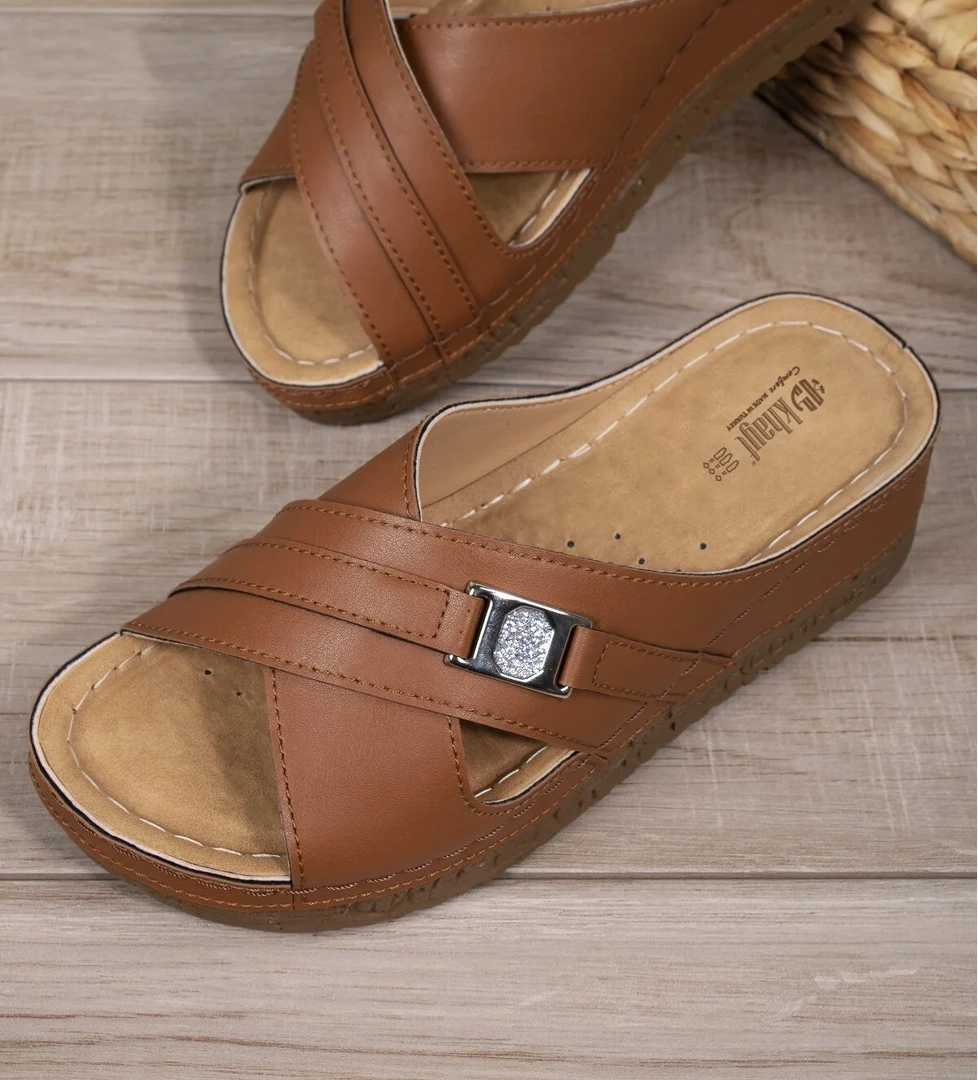 Glary Anatomik Ortopedik Günlük Kadın Terlik - Görsel 1