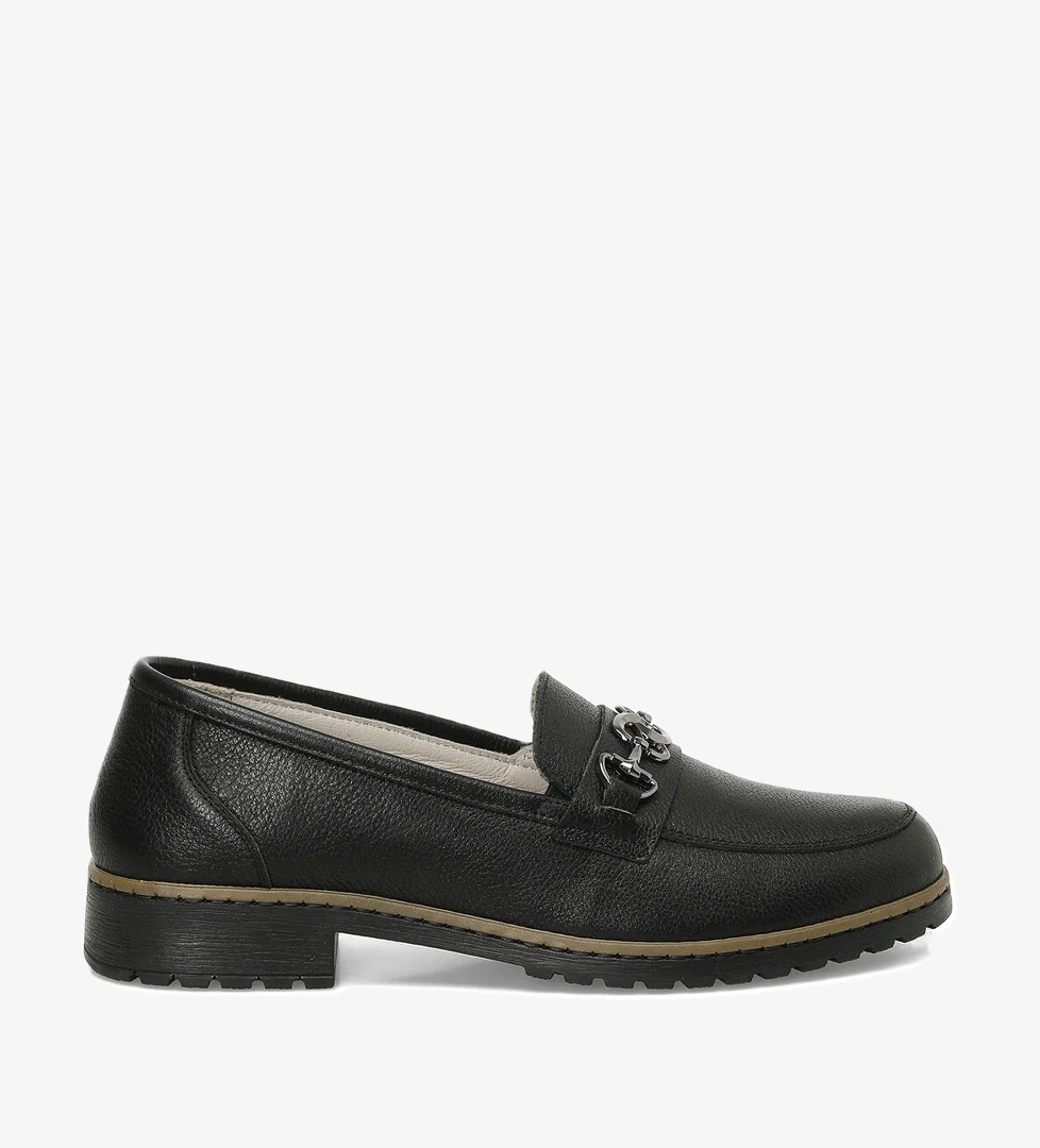 105077.Z5FX Siyah Kadın Loafer - Görsel 1