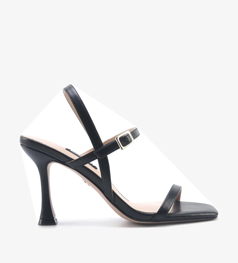 MONIQUE 5FX Siyah Kadın Topuklu Sandalet - Görsel 1
