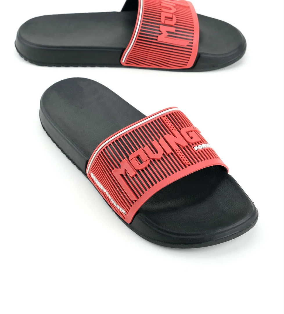 Gezer Gezer Kırmızı Erkek Yazlık Eva Islak Zemine Uygun Günlük Ev Bahçe Havuz Banyo Terlik Sandalet & Terlik | Flo Kırmızı - 1. görsel