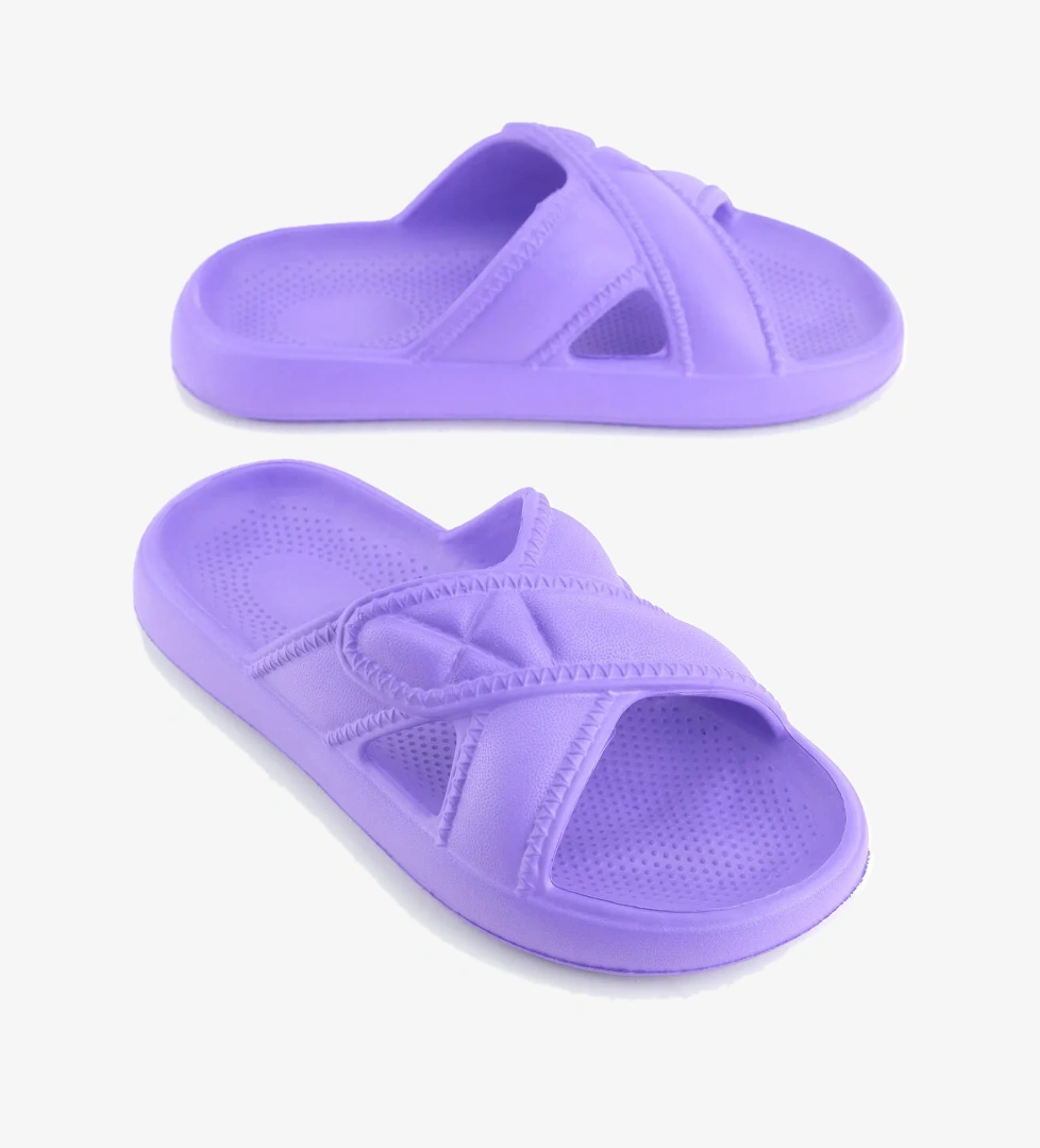 Kadın Yazlık Eva Islak Zemine Uygun Ev Bahçe Banyo Terlik - Görsel 1