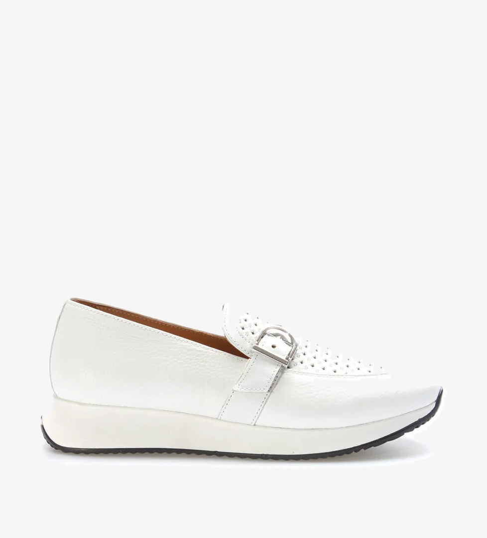 Hakiki Deri Kadın Casual Ayakkabı 356ZA559DUZ - Görsel 1