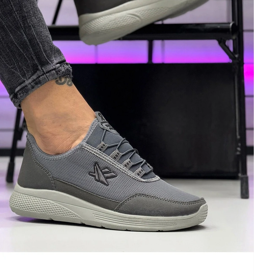 Road Frend Erkek Bağsız Günlük Spor Ayakkabı Füme