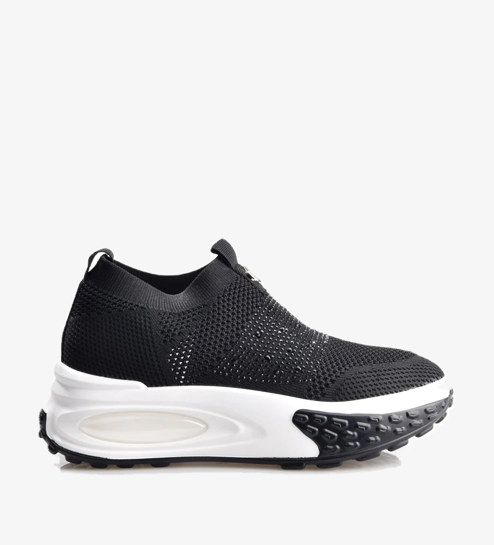 25Y305-4 Kadın Dolgu Topuk Spor Ayakkabı