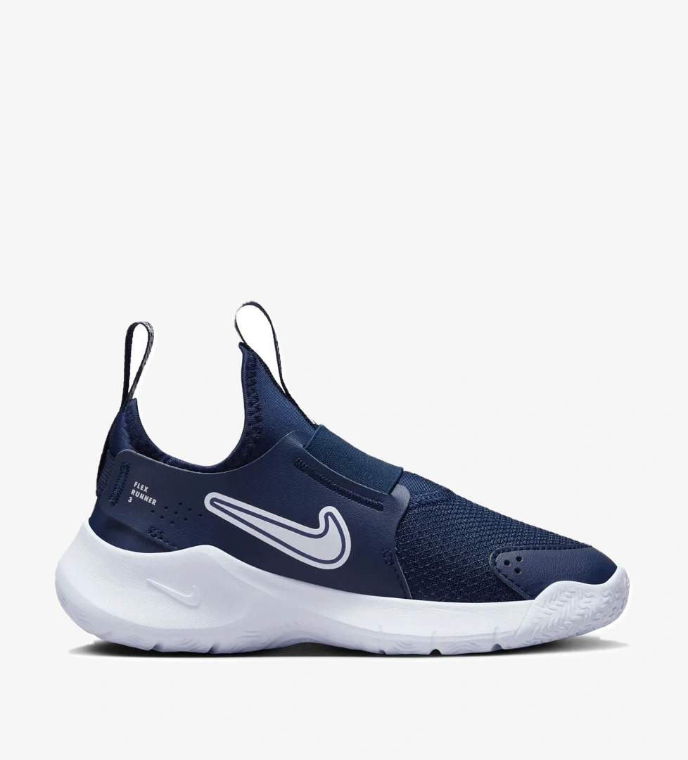 Nike Flex Runner 3 Lacivert Erkek Çocuk Slip On - Görsel 1