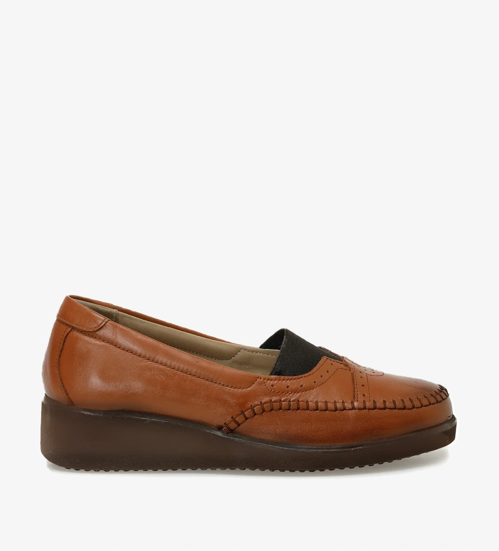 Polaris 5 Nokta 105482.Z5FX Taba Kadın Dolgu Ayakkabı - Görsel 1