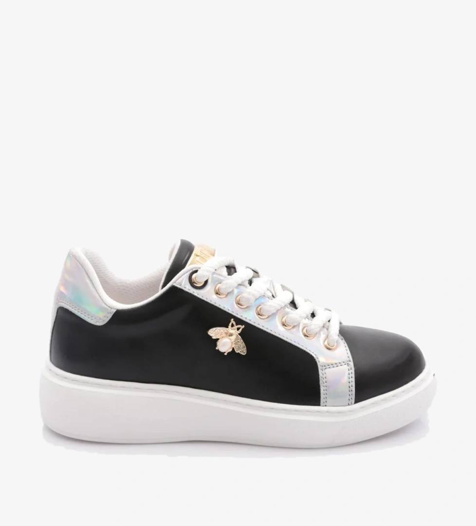 B2013 Kadin İnci Taşli Sneakers - Görsel 1