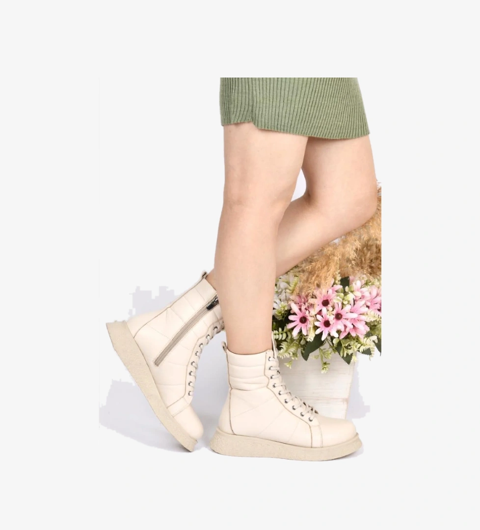 Step More Z412610 Kadın Postal Deri Bot model görseli